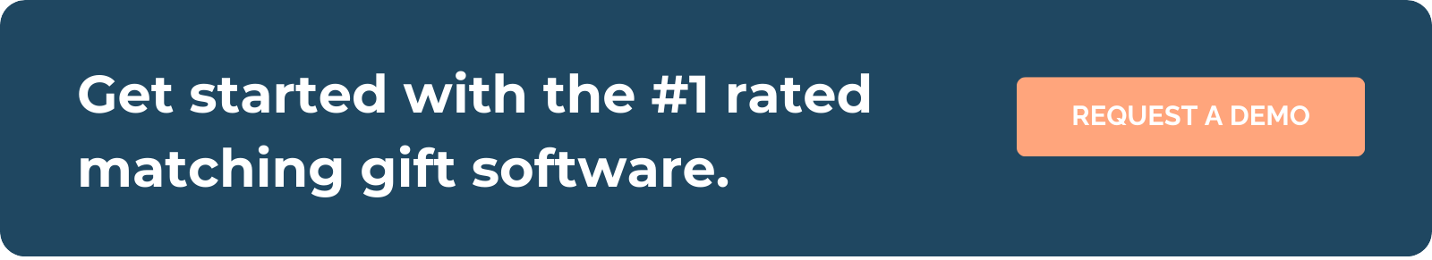 Power your matching gift program with the right software