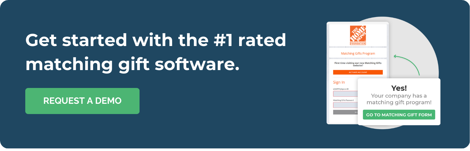 Raise more with matching gift automation software