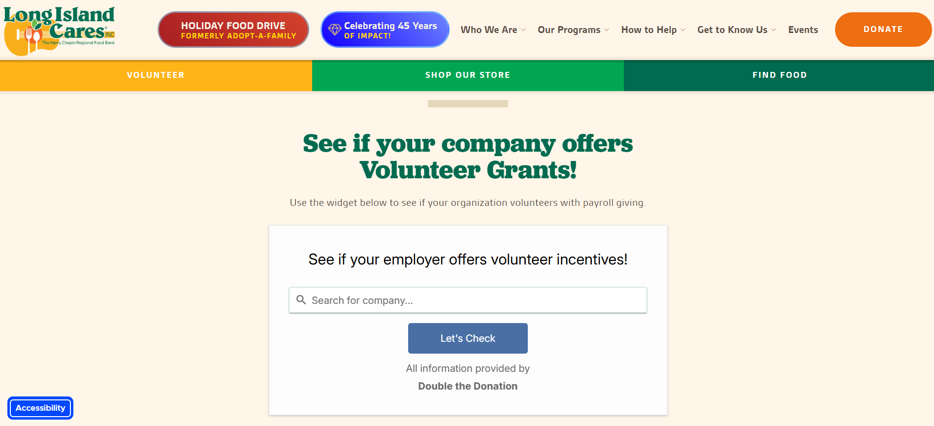 A look at Long Island Cares' corporate volunteer strategy