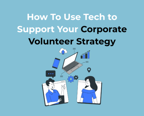 How To Use Tech to Support Your Corporate Volunteer Strategy