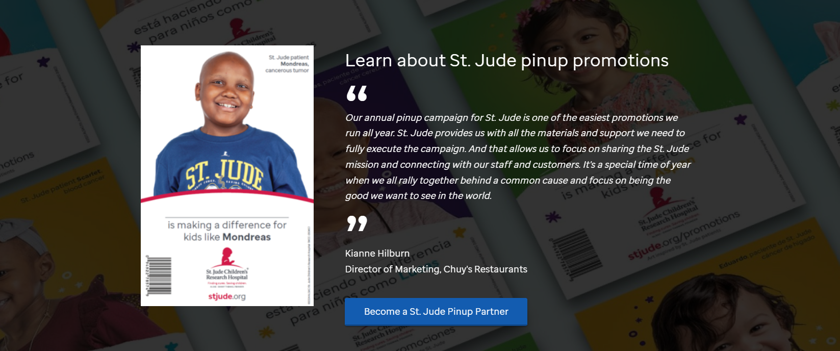 How St. Jude built a high-converting nonprofit corporate sponsorship page