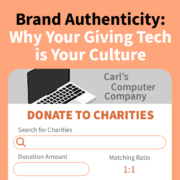 Brand Authenticity: Why Your Company's Giving Tech is Your Culture