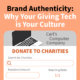 Brand Authenticity: Why Your Company's Giving Tech is Your Culture