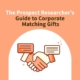 The Prospect Researcher’s Guide to Corporate Matching Gifts